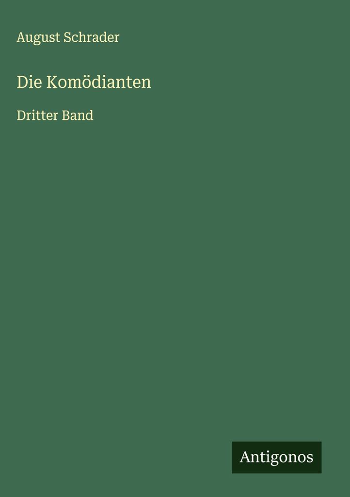 Die Komödianten