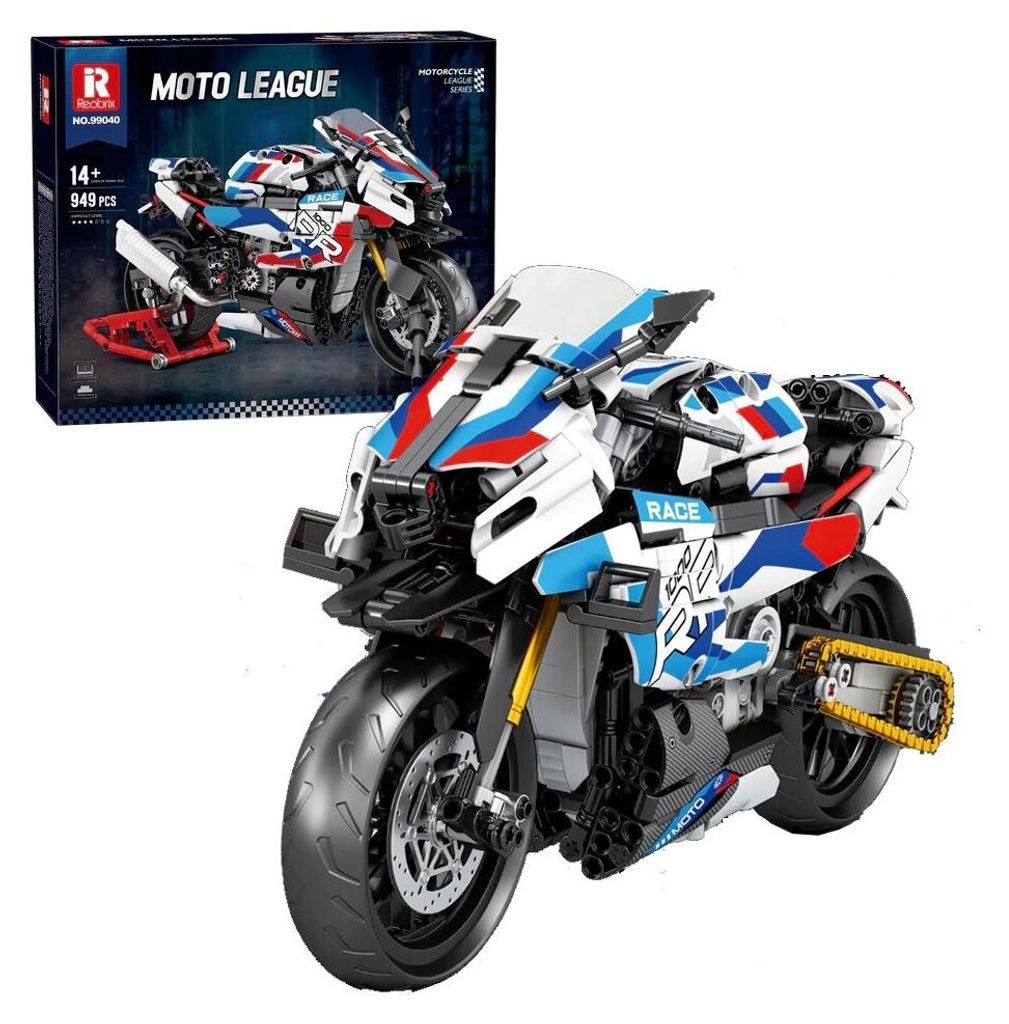 Reobrix 99040 Moto League M 1000 RR moto 949 pièces briques Image du produit 