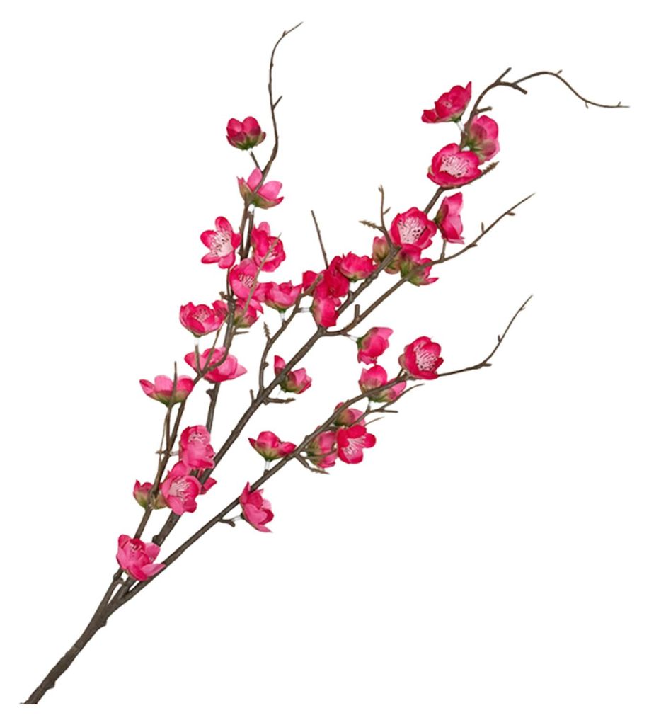 Künstliche Kirschblütenzweige, 88 cm (34,6 Zoll), realistische Pflaumenblüten-Imitation, ideal für DIY-Dekorationen zu Hause, Hochzeiten und Pa...