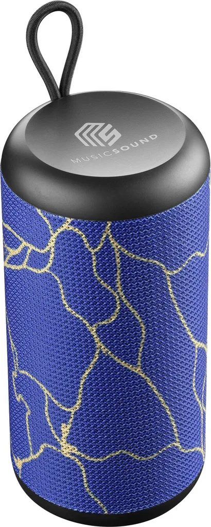 Music Sound BTSPKMSVERTICAL241 Enceinte Portable Bluetooth Bleue 5W