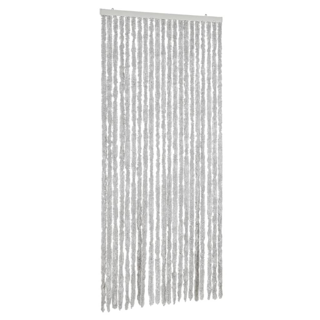Fliegenvorhang Grau 100x200 cm Chenille Produktbild 