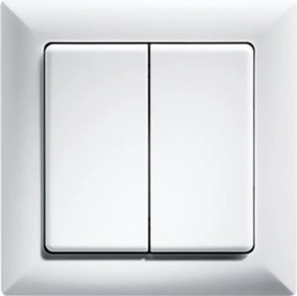 Eltako FT55-sg Interruttore Nero Lucido | Smart Home Minimalista