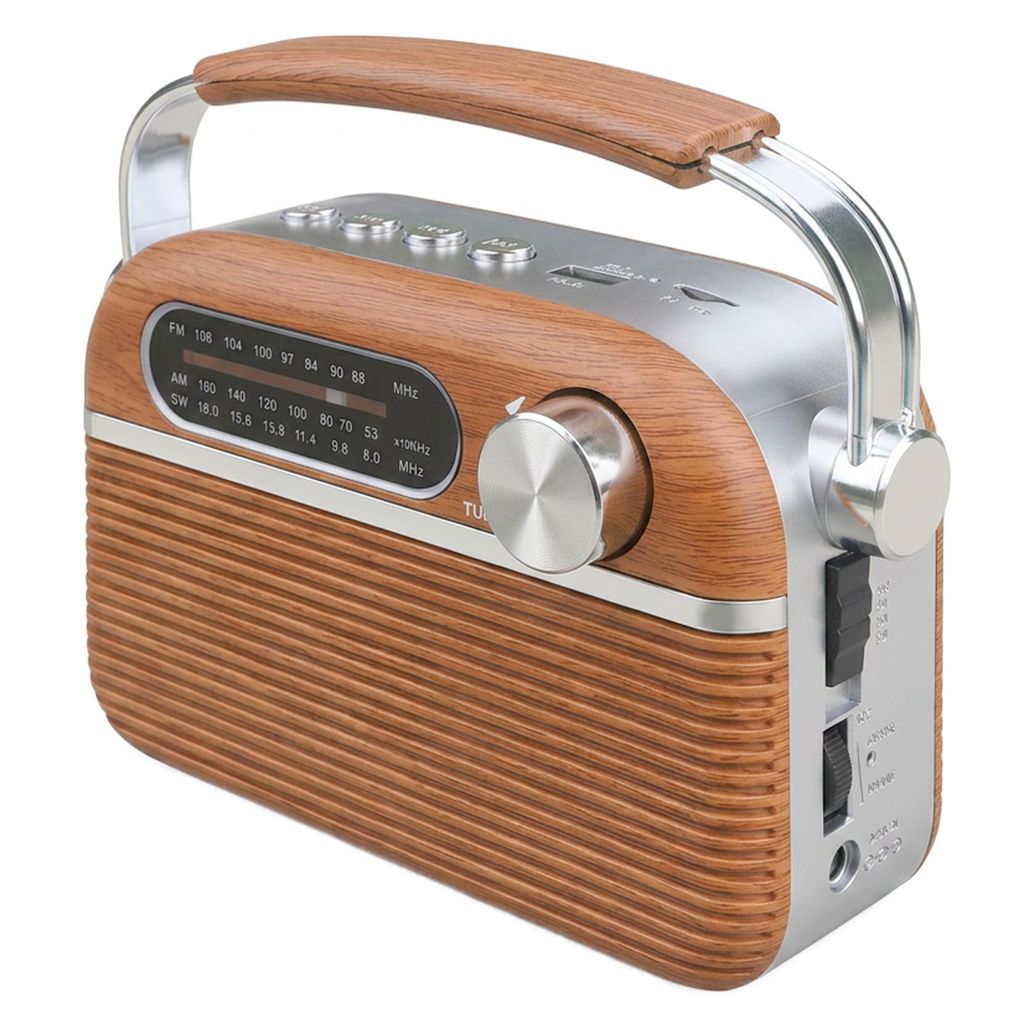 Retro Radio Lautsprecher Vintage Radio 1200 mAh Tragbares Produktbild 