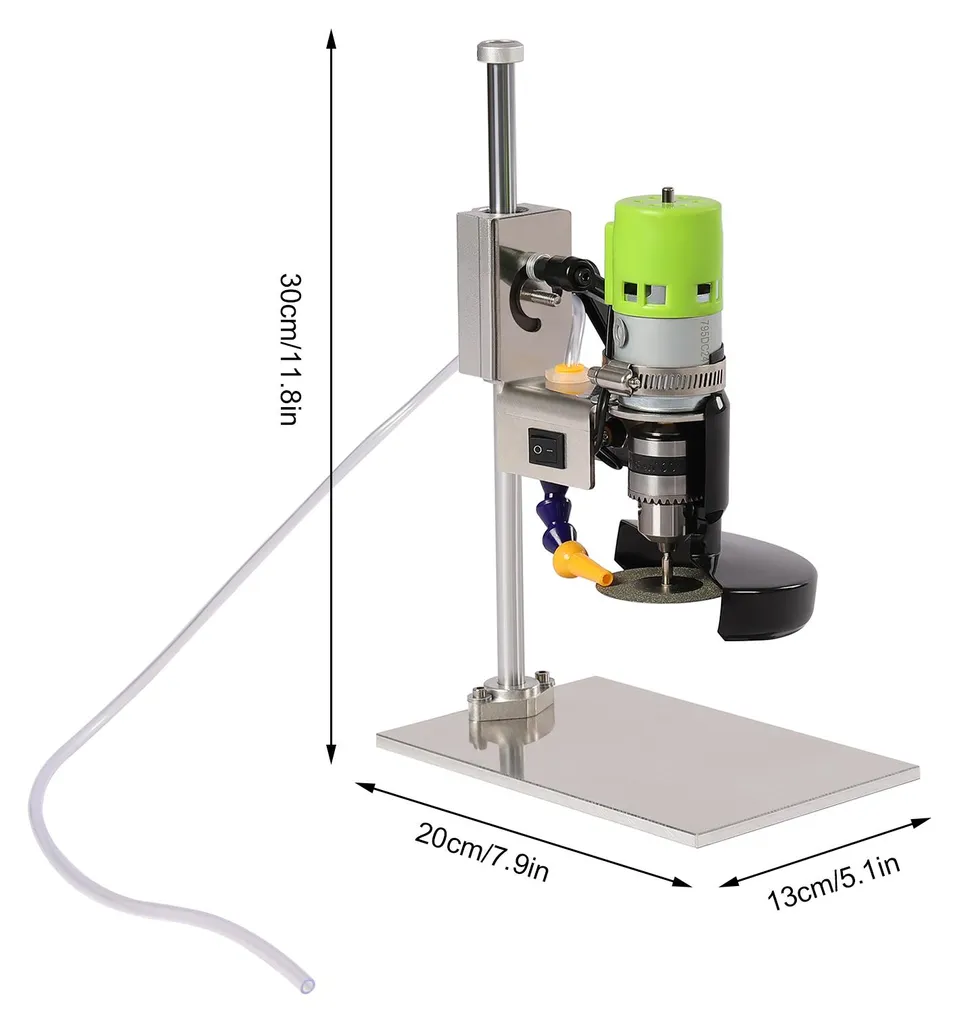 Coupe-bouteilles polyvalent 6000 tr/min avec structure acier inoxydable