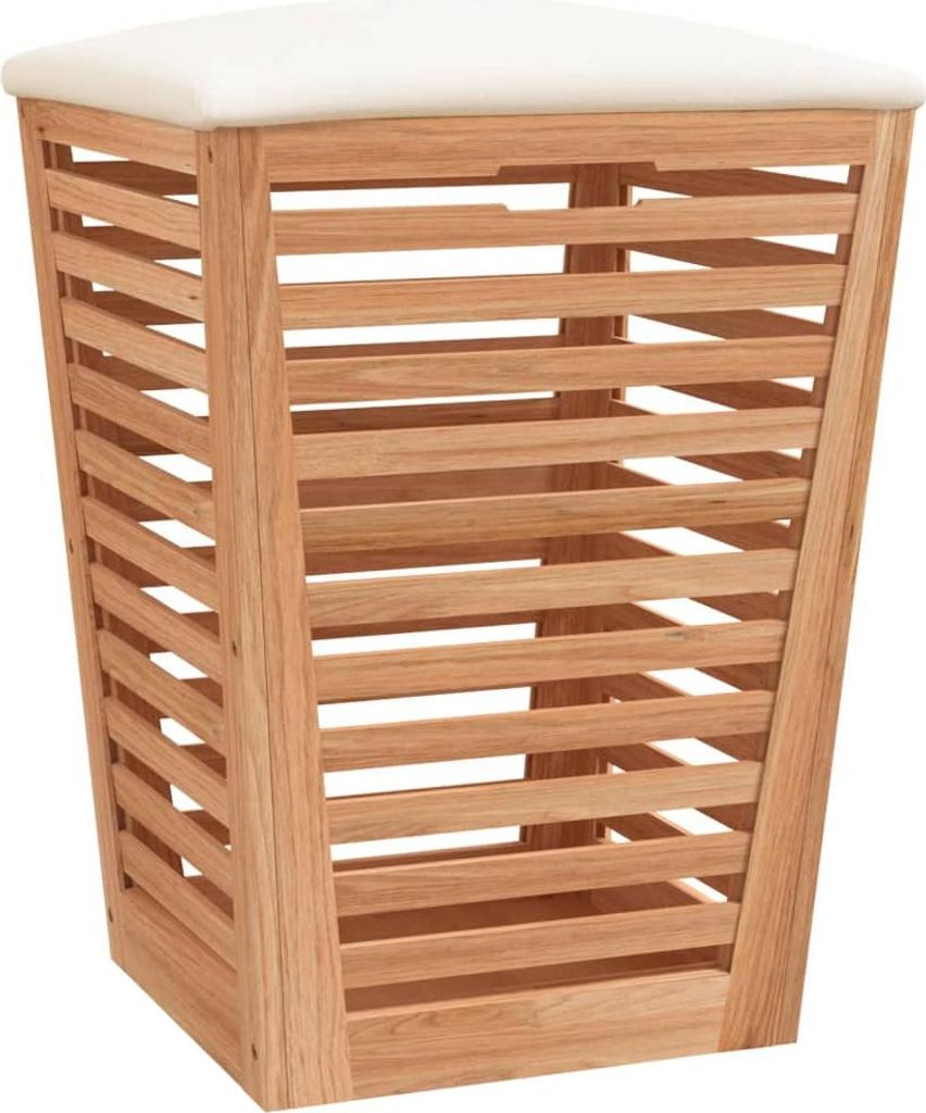 vidaXL Kúpeľňová stolička 40,5x40,5x56 cm Masívne orechové Obrázok produktu 
