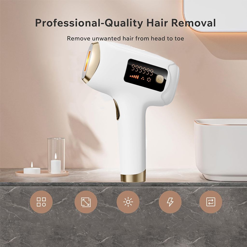 Laser Haarentfernung, IPL Geräte Haarentfernung Zuhause, Produktbild 3