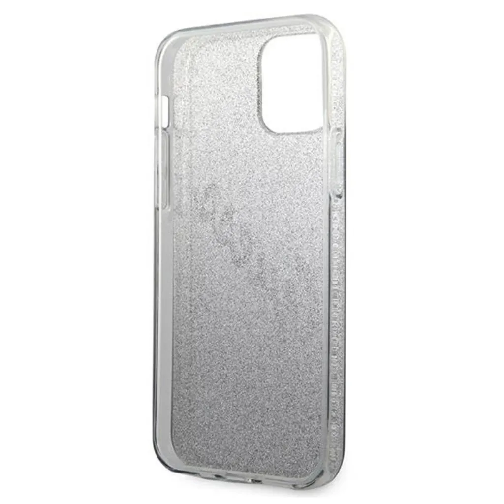 Guess Cover iPhone 12 Pro Max Nera Glitter Gradient - Chic & Safe - 7