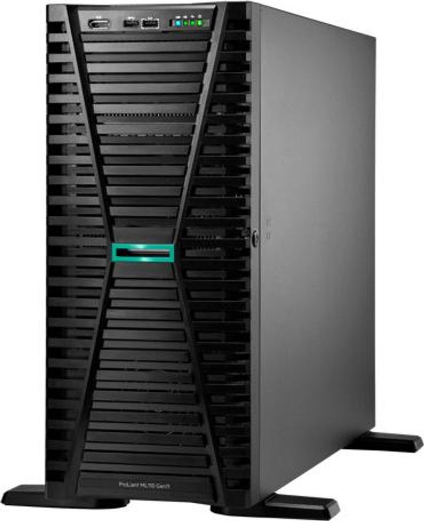 HPE ProLiant ML110 Gen11 5416S 2,0 GHz 16 Kerne 1P 32 GB-R VROC 8SFF 800 W RPS Server