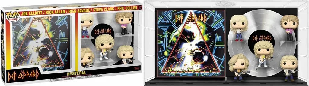 Protégez votre Passion : Funko Pop Albums Def Leppard Hysteria 37 Vinyle