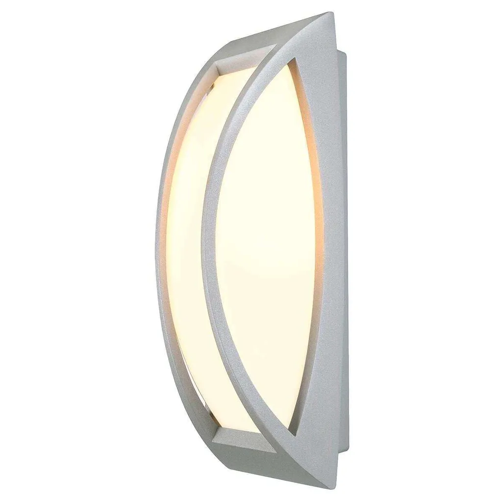 Applique Extérieure Anti-éblouissement SLV Meridian II E27 LED Grise - 4