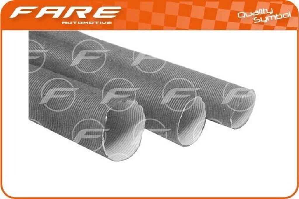 FARE SA Schlauch 9313 Aluminium Papier 75mm 1m 0,27kg 270g