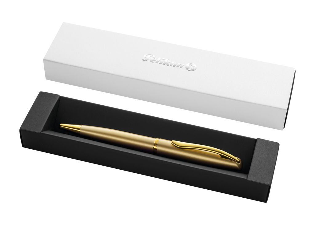 Pelikan Kugelschreiber Jazz Noble Elegance K36 Gold Gelb Geschenkbox