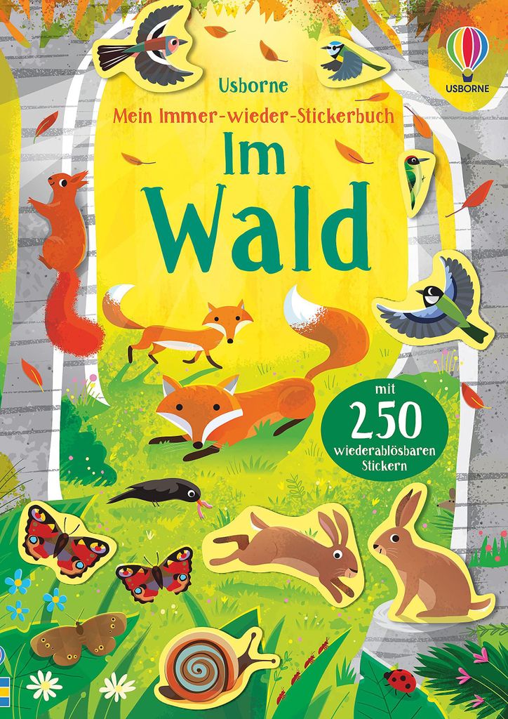 Mein Immer-wieder-Stickerbuch: Im Wald Image du produit 