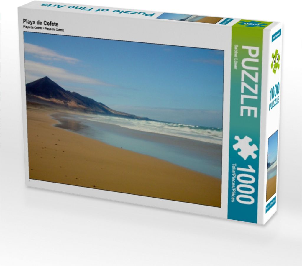 Calvendo Playa de Cofete 1000 Teile Puzzle quer 640x480mm, Löwer Sabine; 7444965