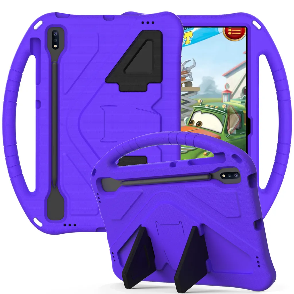 Offerta Custodia Bambini Samsung S10+ Viola - Ultra Protettiva 12.4"