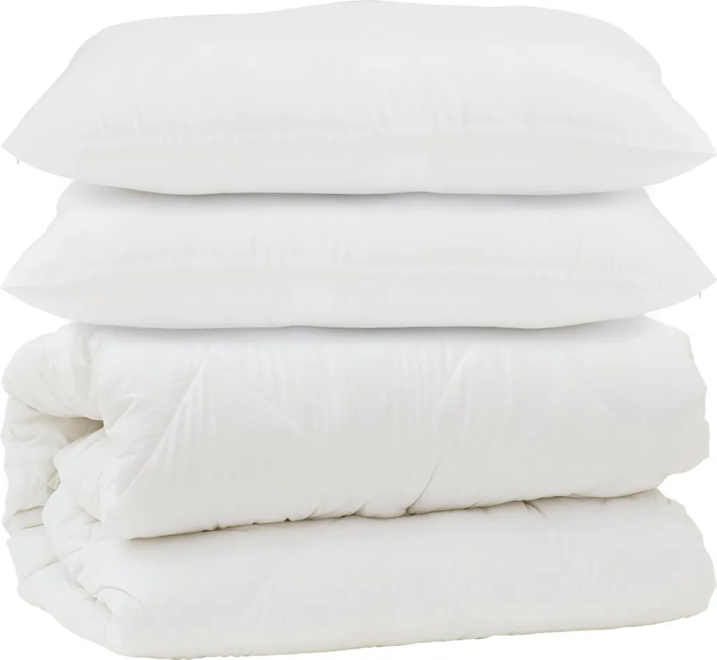 Dormi sulle Nuvole: Set Piumino vidaXL e Cuscini Microfibra