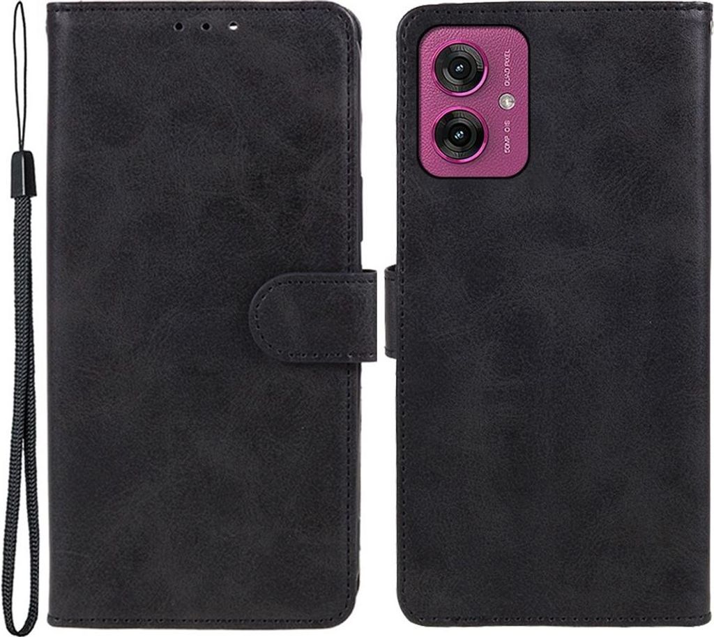Motorola Moto G55 Hülle - Coverup Klapphülle - Schwarz