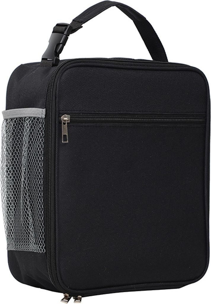 Isolierte, wiederverwendbare Lunchtasche mit großem Fassungsvermögen, Einschubfach, wasserdichtem Tragegriff mit Schnalle, tragbarer Bento-Tasche