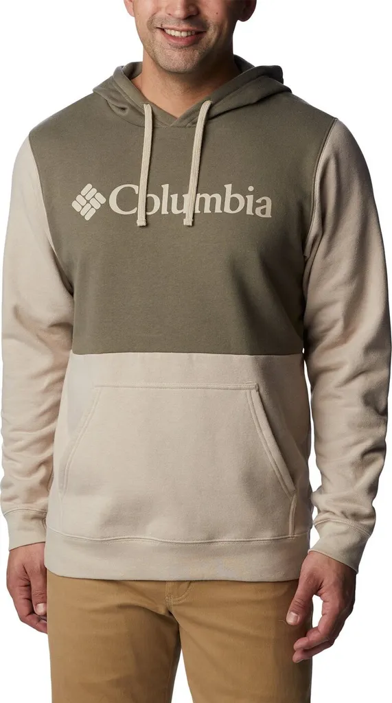 Sweat à Capuche Columbia Trek Colorblock Ancient Fossil Stone Green M