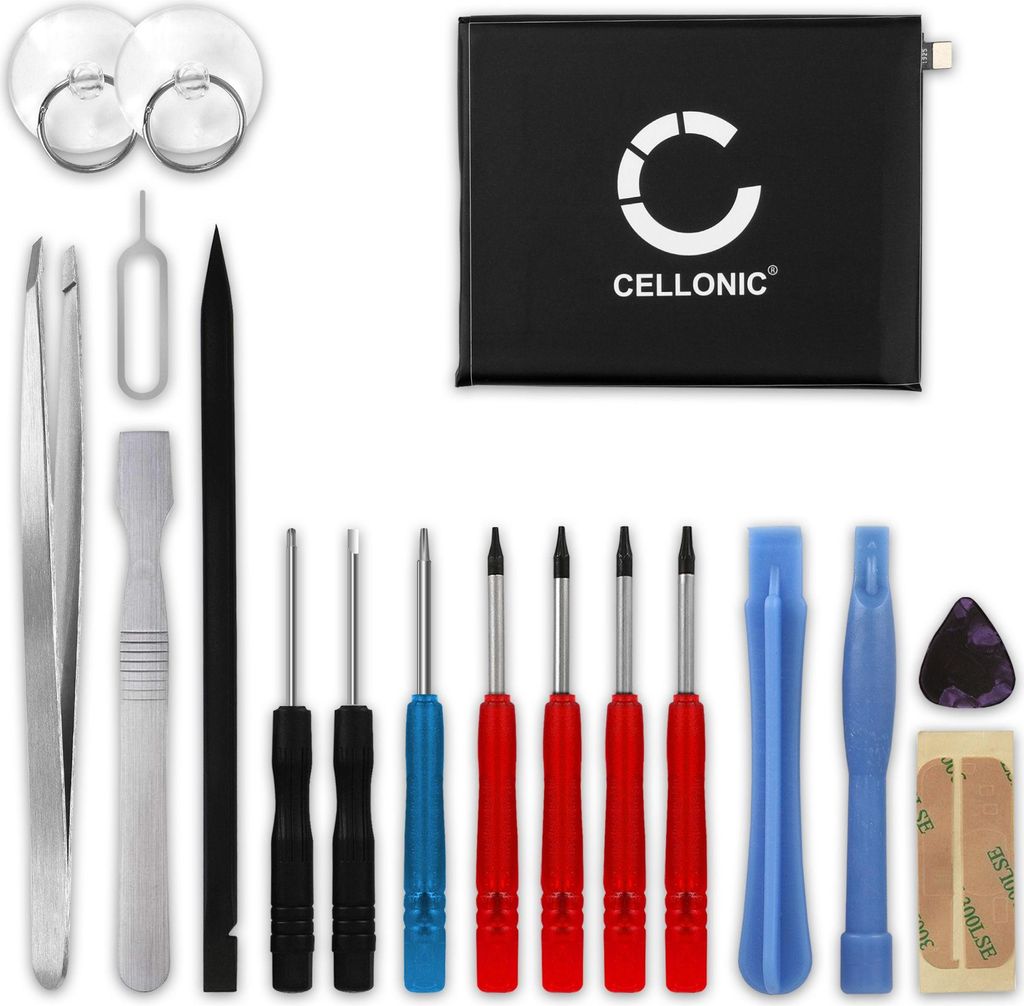 CELLONIC 1x Akku für Mobilfunk Kompatibel mit Motorola Moto G6 Play, Moto E5, BL270 - (4000mAh, 3.8V) + Werkzeug-Set