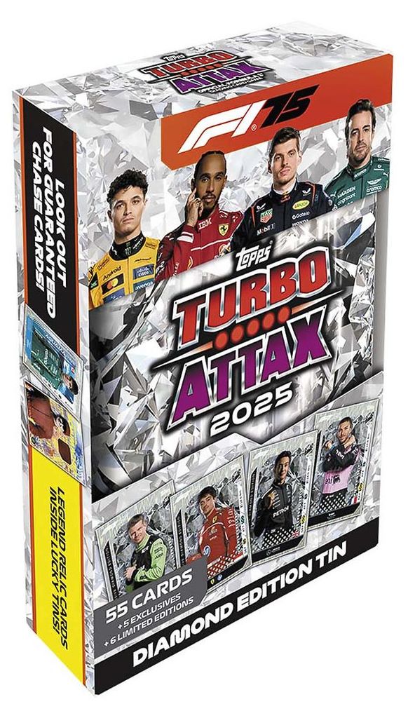 Topps Turbo Attax 2025 Mega Tin – Diamond Edition Produktbild 