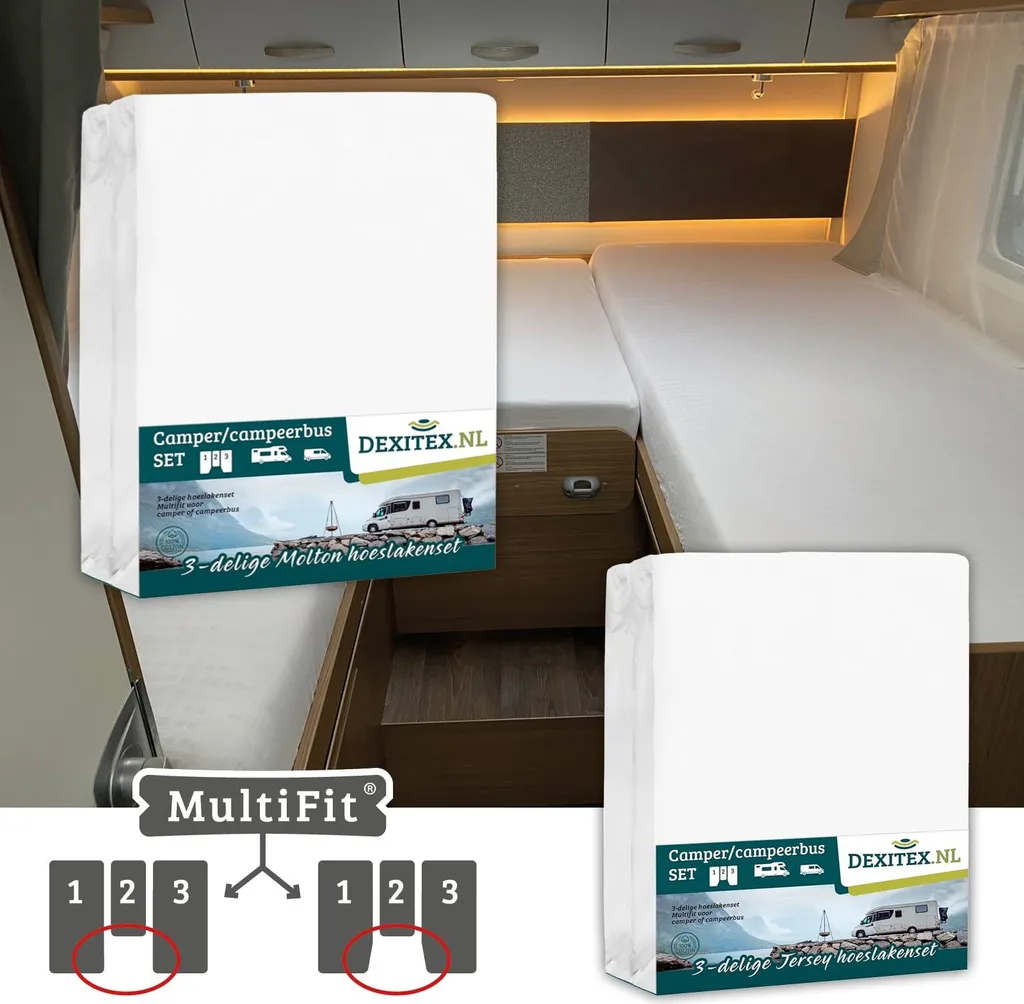 Protégez votre matelas central avec ce set complet de draps et moltons