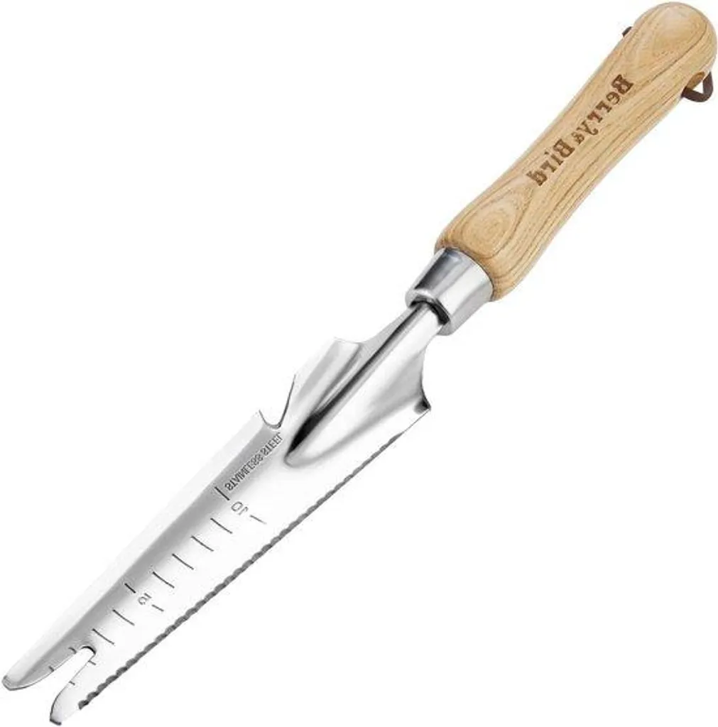 Pelle de plantation pour mesurer le sol et couper les racines en inox