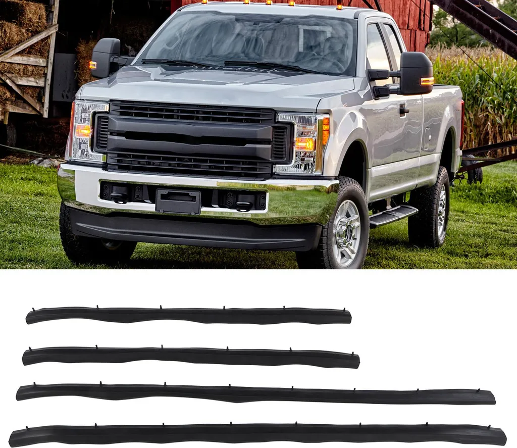 Joint d'étanchéité de porte 1C3Z-26253A24-A pour Ford F-450 F-650 4pcs