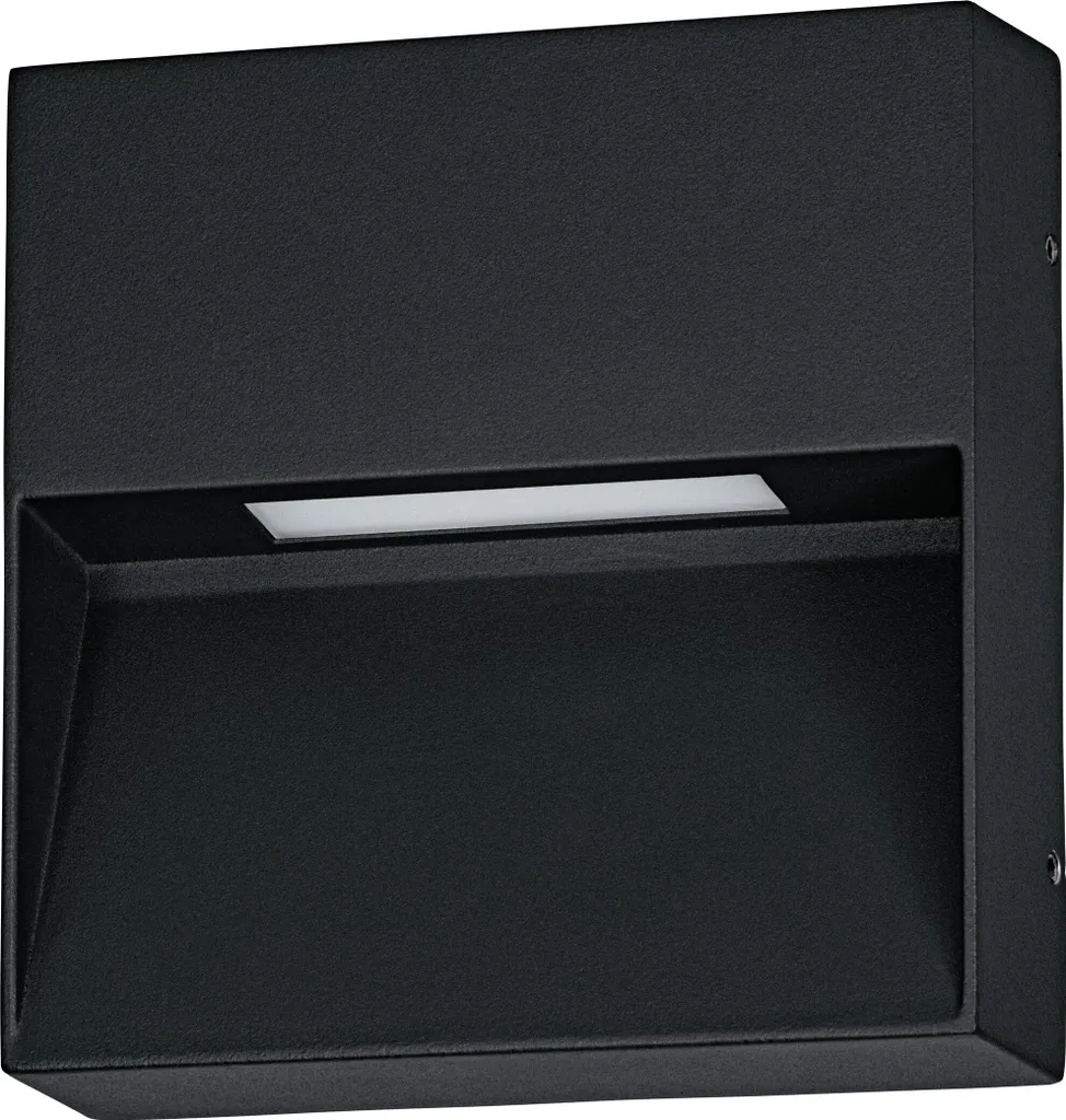 Plafonnier LED Extérieur Noir Eglo Maruggio IP65 Lumière Réglable