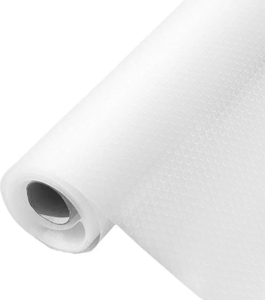 INF EVA Tappetino Antiscivolo Cassetti 0,45x5m Bianco Impermeabile