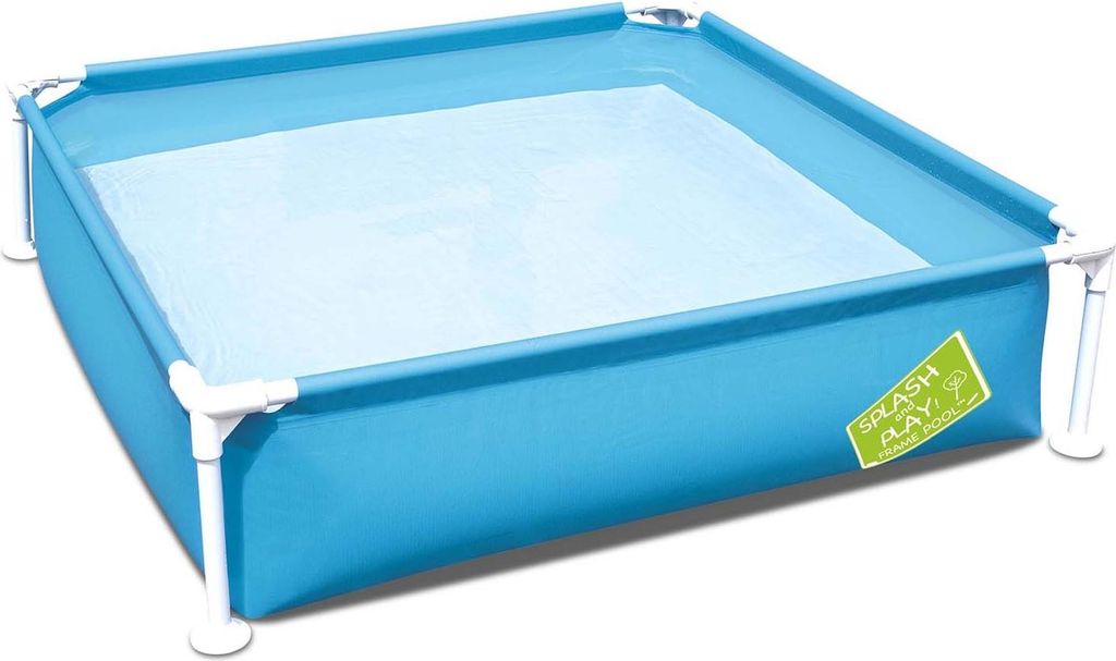 Bestway® My First Frame Pool 122 x 122 x 30,5 cm, blau , Produktbild 