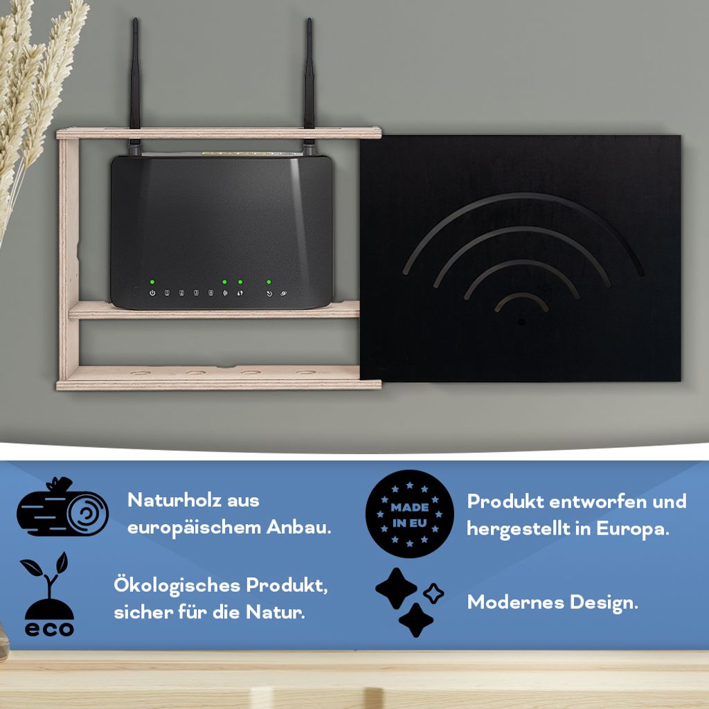 Router schrank | Router aufbewahrungsbox | Router Produktbild 4