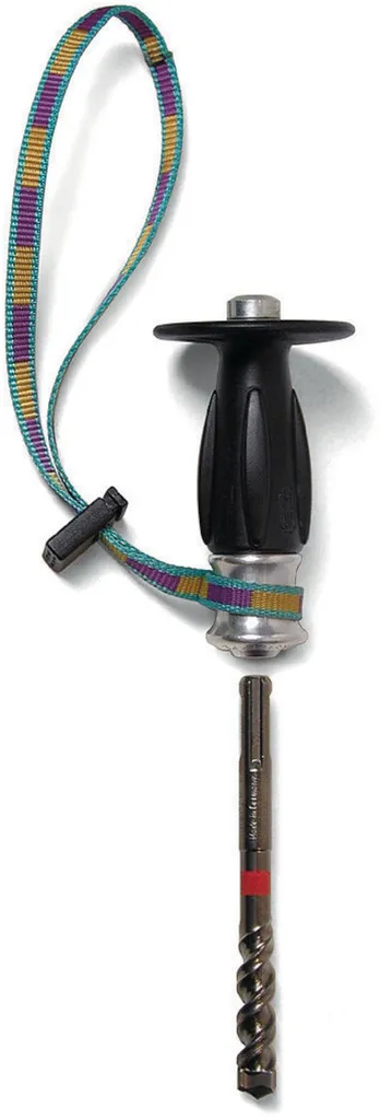 Tamponnoir de Perçage Petzl Rocpec pour Amarrages en Escalade et Spéléo