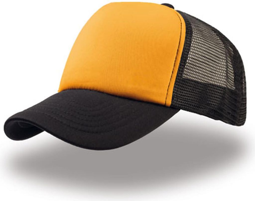 Atlantis RAPP | Original Trucker Cap - Farbe: Yellow/Black/Black - Größe: One Size