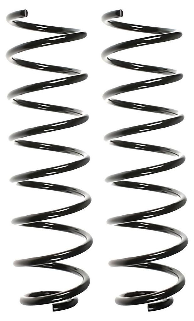 Fahrwerksfedern-Set Hinterachse Schraubenfeder Ø111mm SPIDAN für u.a. AUDI A4