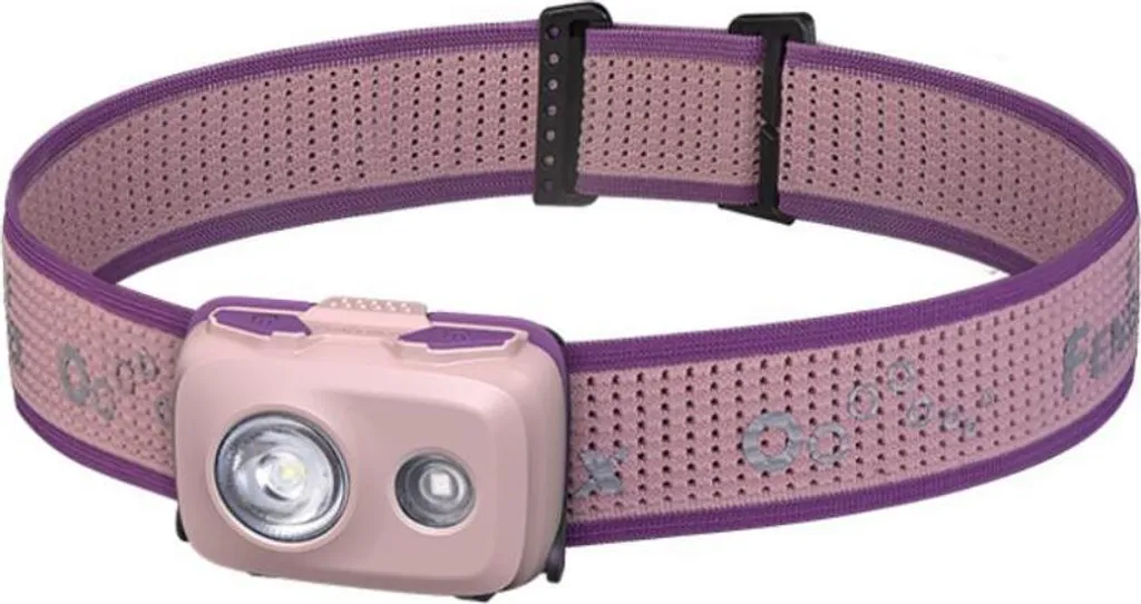 Lampe frontale de randonnée Fenix HL16 rose 450 lm à piles