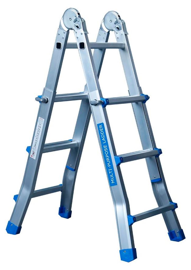 Leiter Multifunktionsleiter Mehrzweckleiter Alu Stehleiter Produktbild 
