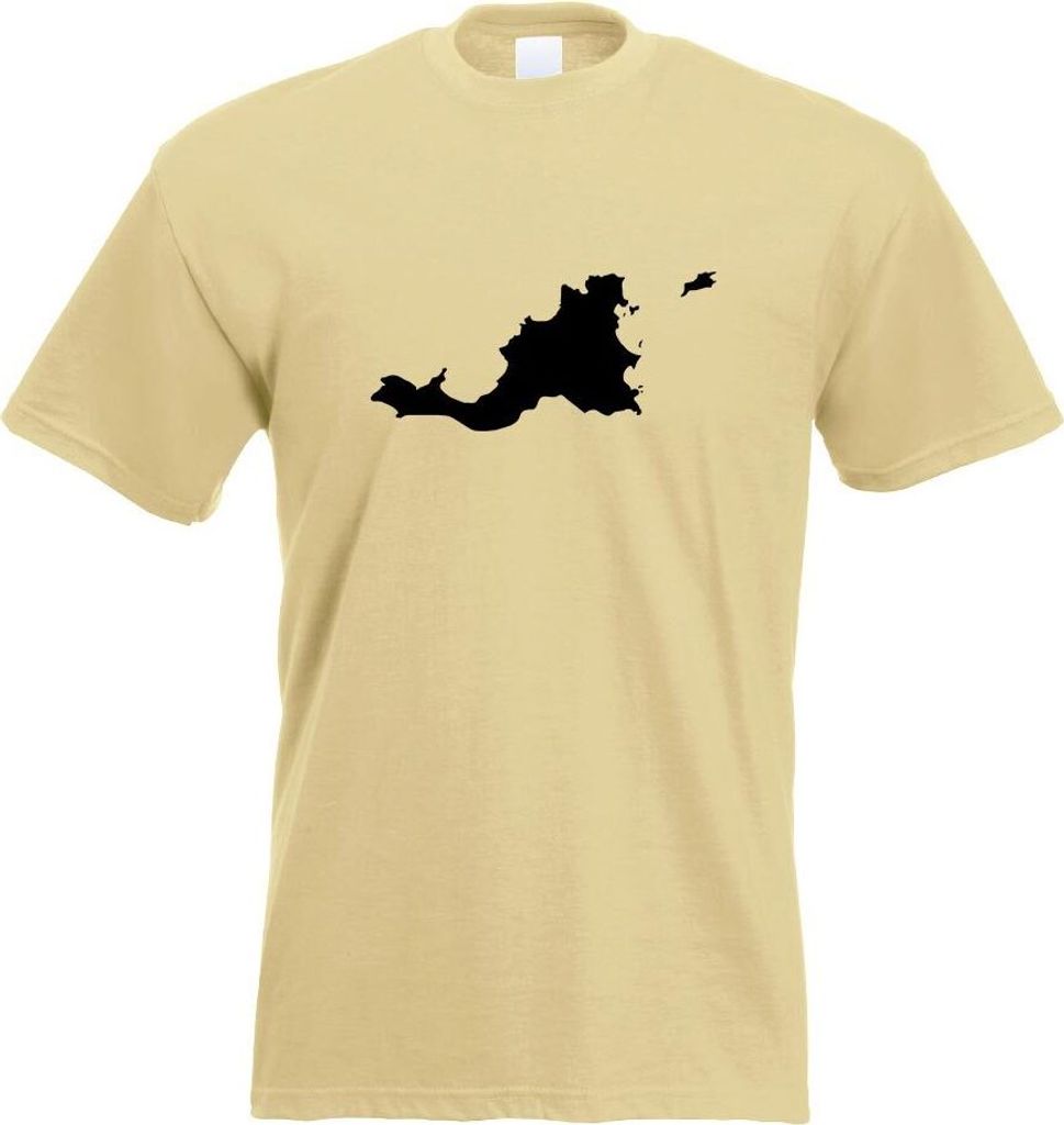 Kiwistar - T-Shirt - Khaki - Frankreich - St. Martin Herren Funshirt Bedruckt Design Sprüche Spruch Motive - mit Motiv Bedruckt - Funshirt Design ...