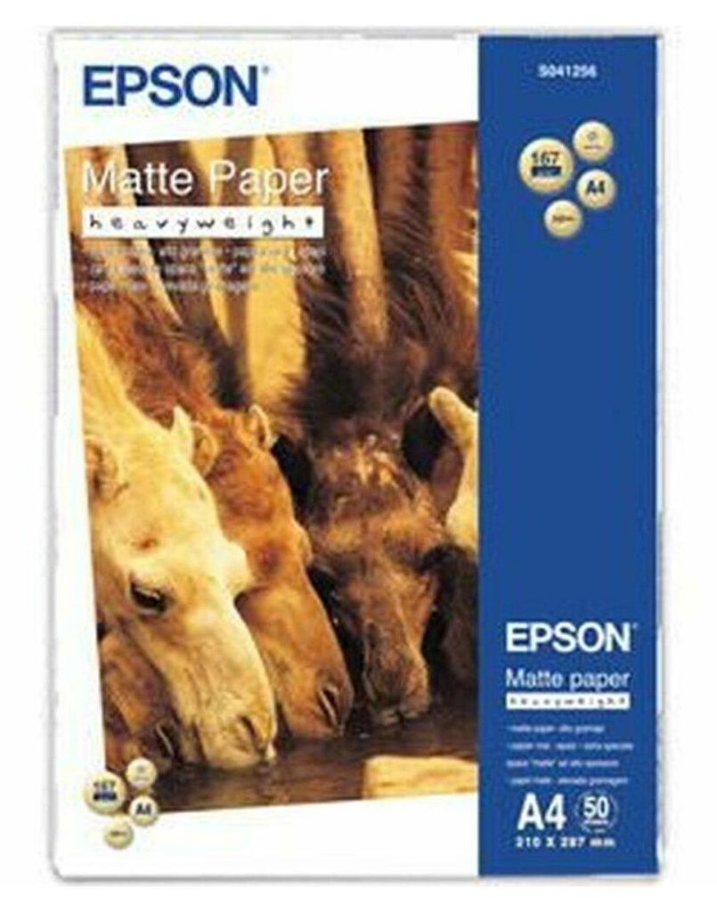 Epson Matte Paper Heavy Weight A 4, 50 Blatt, 167 g    S Produktbild 