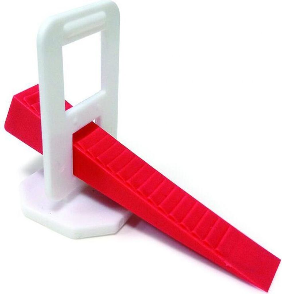Fliesennivelliersystem 150 Clips+ 50 Abstandshalter in 3L Eimer
