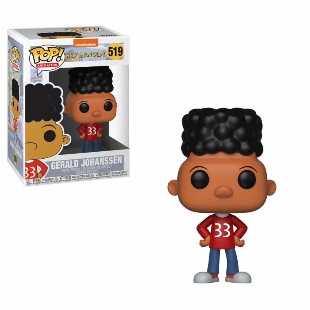 Figurine Pop Gerald Johanssen 519 Nickelodeon pour Collection Hey Arnold