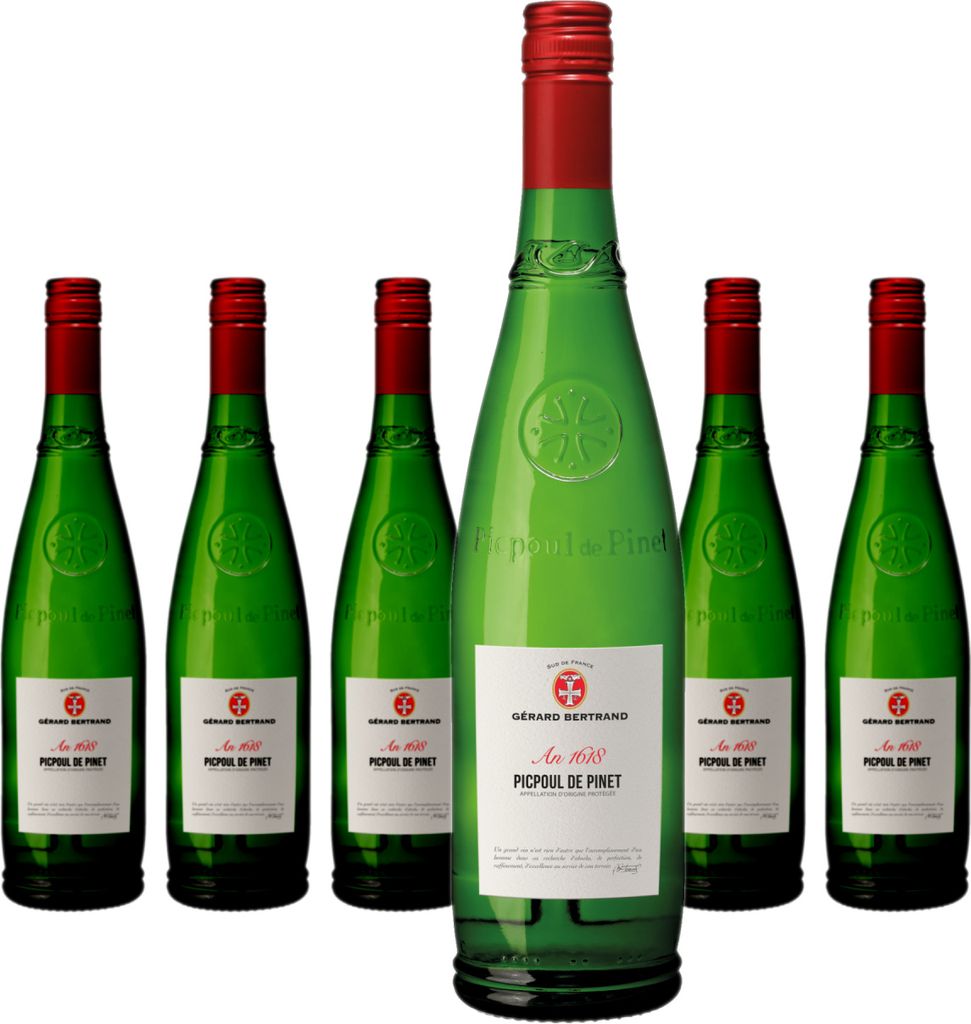 6 x Gérard Bertrand Heritage 1618 Picpoul de Pinet Produktbild 