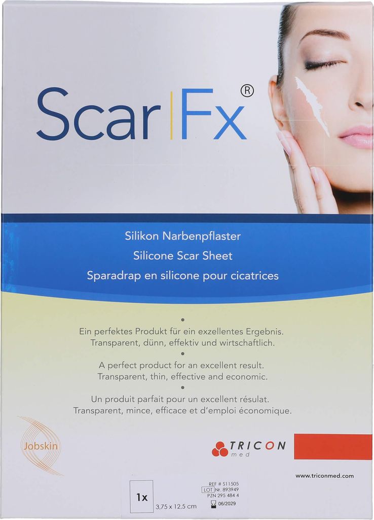 Cerotti per cicatrici in silicone Scar FX 3,75x12,5 cm 1 pz Immagine del prodotto 