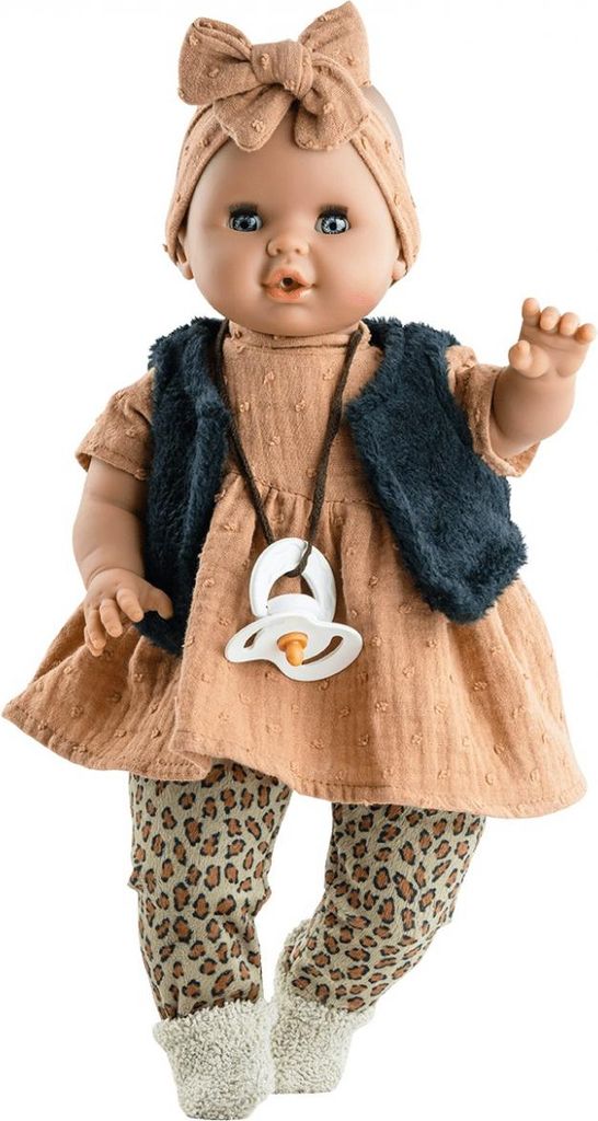 Paola Reina Poupée Sonia sombre Poupée avec mécanisme 36cm Image du produit 