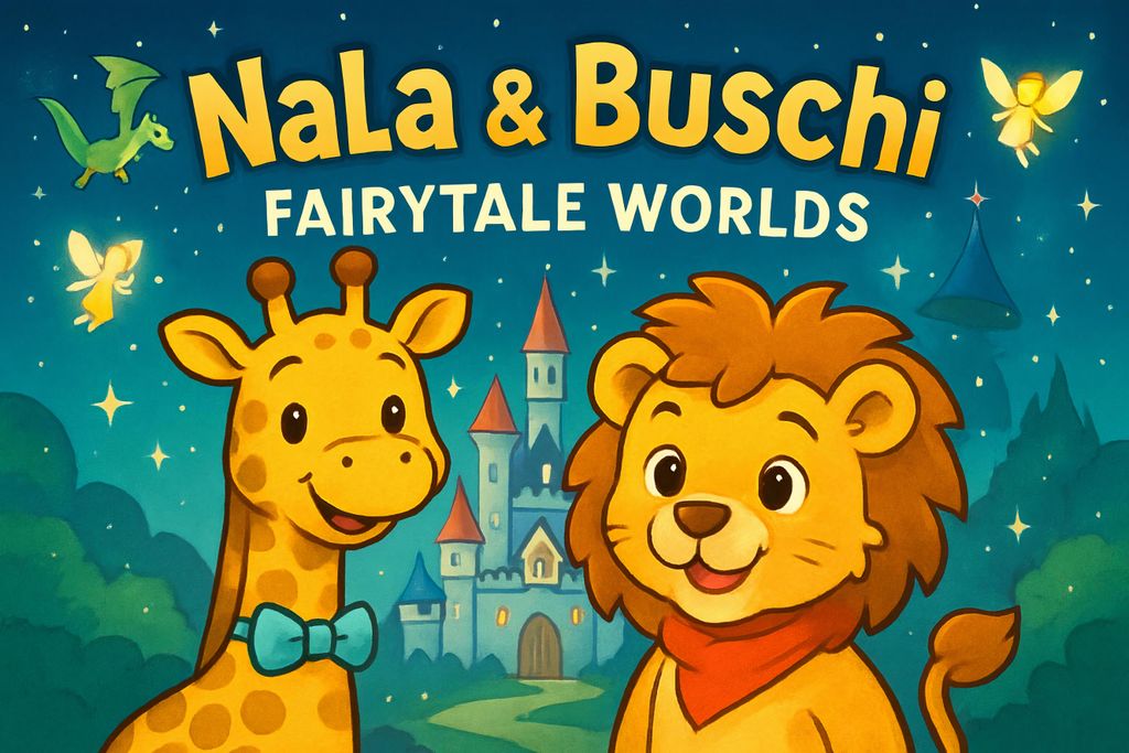 hansepuzzle 112237 - Nala & Buschi in märchenhaften Welten Puzzle, 2000 Teile, Kinder, 90,0 x 60,0cm mit hochwertiger Aufbewahrung, Kartonbox & Be...