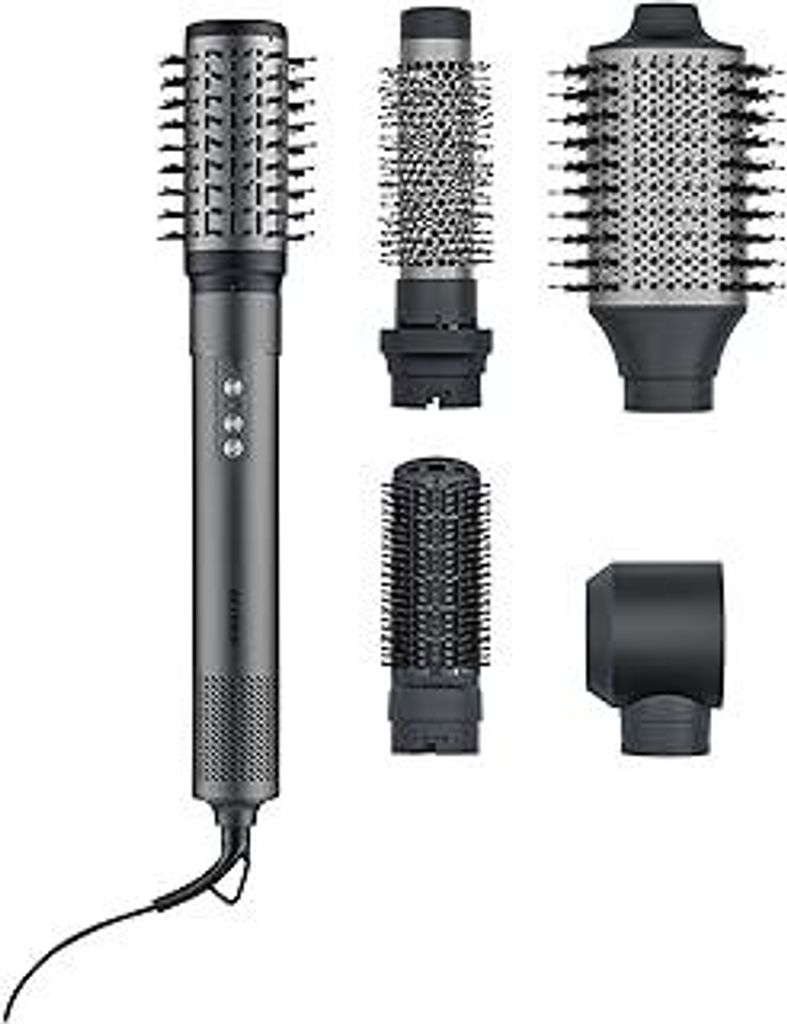 SEVERIN 5-in-1 Airstyler, Warmluft Hairstyler, Ionen Föhn, Stylingbürste mit Airflow Technologie, fünf multifunktionale Aufsätze, besonders lei...