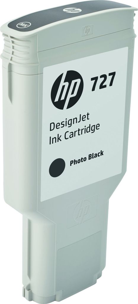 HP 727 - 300 ml - mit hoher Kapazität - Photo schwarz - Produktbild 