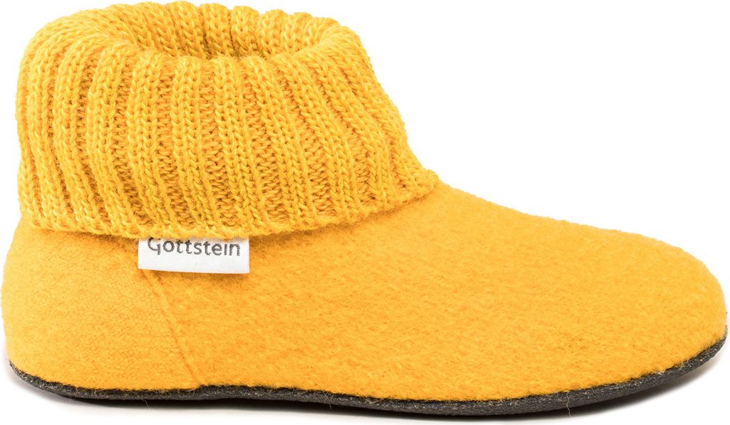 Gottstein Alpine Boot FE Hüttenschuh Hausschuh mit optimaler Passform, Rutschfeste Sohle, Temperaturausgleichende Eigenschaften