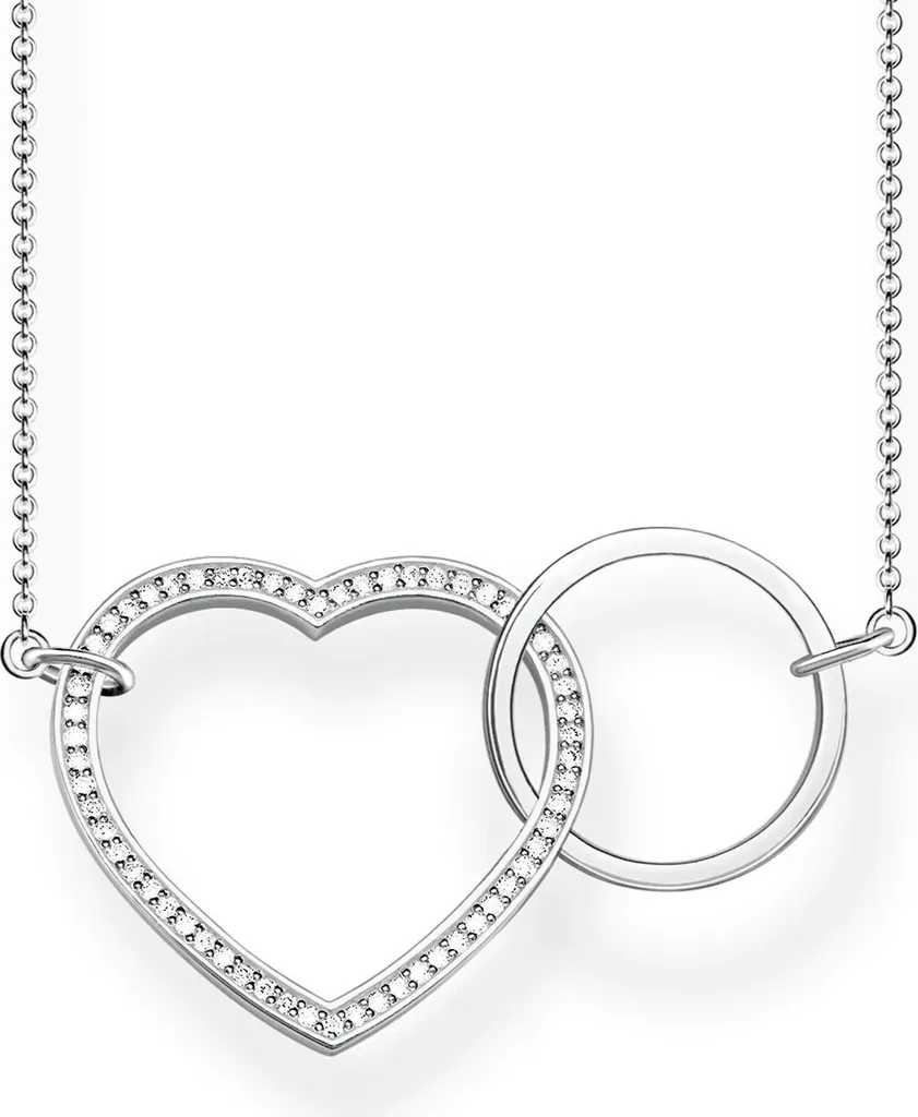Thomas Sabo KE1645-051-14-L80v: Collana Simbolo di Amore Eterno