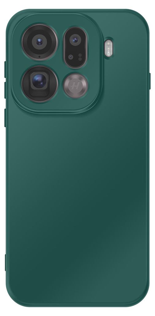 Avizar, Hülle mit erhöhtem Kameraschutz und Qi Laden für Oppo Find X9 Pro, Schwarz